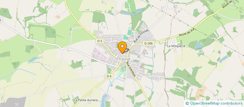 localisation de l'entreprise MADAME ELISE VERGER  CHAUVE