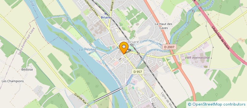 localisation de l'entreprise MADAME ELISE VERNEUILLE à BRIARE