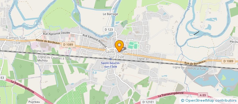 localisation de l'entreprise MADAME ELISE VEUX  SAINT-SEURIN-SUR-L'ISLE