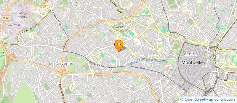 localisation de l'entreprise MADAME ELISE VIGNAULT-LALOT à MONTPELLIER