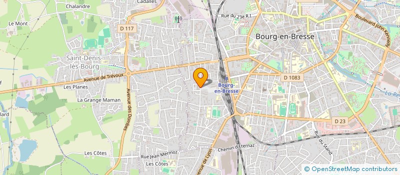 localisation de l'entreprise MADAME ELISE VINCENT à BOURG-EN-BRESSE