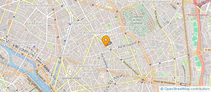 localisation de l'entreprise MADAME ELISE VOGEL  PARIS