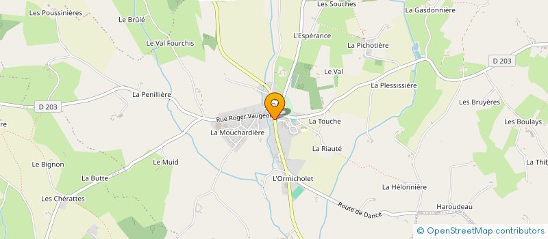 localisation de l'entreprise MADAME ELISE VOISIN à PERCHE EN NOCE
