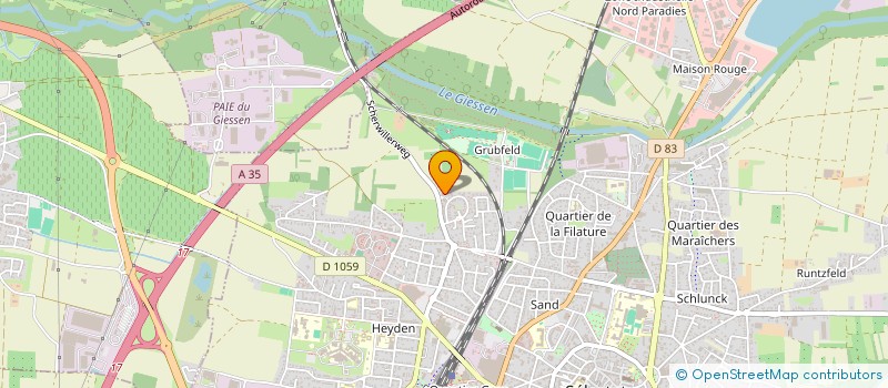 localisation de l'entreprise MADAME ELISE WEBER  SELESTAT