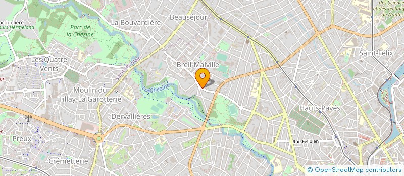 localisation de l'entreprise MADAME ELISE WONG à NANTES