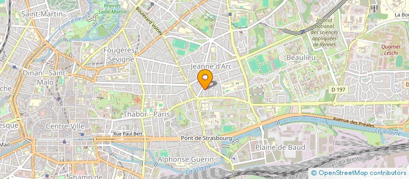 localisation de l'entreprise MADAME ELISE YAEL HADDAD  RENNES