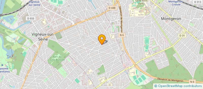 localisation de l'entreprise MADAME ELISE YANG à VIGNEUX-SUR-SEINE