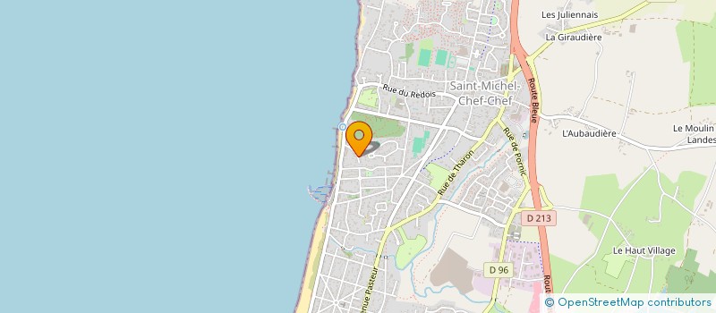 localisation de l'entreprise MADAME ELISE YVON  SAINT-MICHEL-CHEF-CHEF