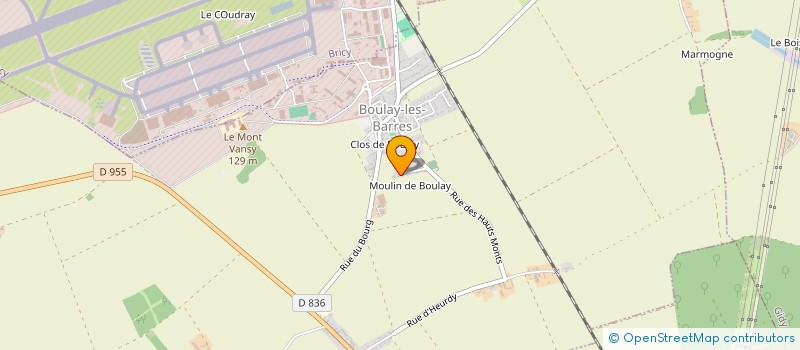 localisation de l'entreprise MADAME ELISETTE RAKOTOARISOA à BOULAY-LES-BARRES