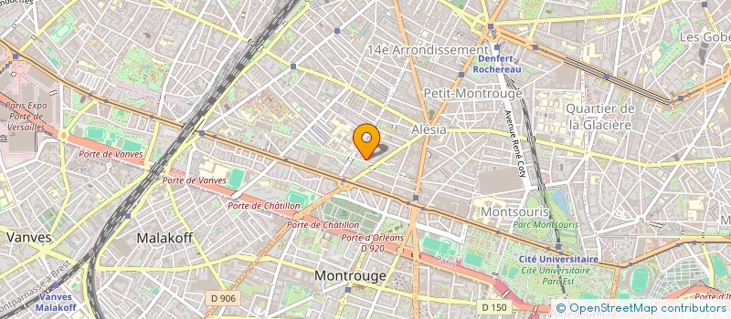 localisation de l'entreprise MADAME ELISHA BAKARI  PARIS