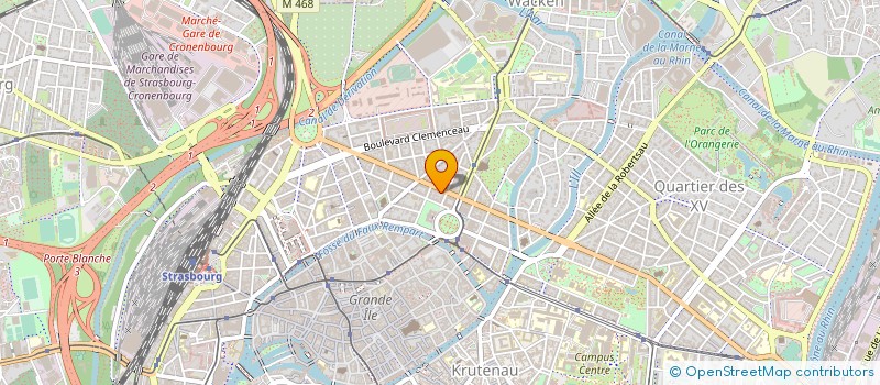 localisation de l'entreprise MADAME ELISKA PODESVOVA à STRASBOURG