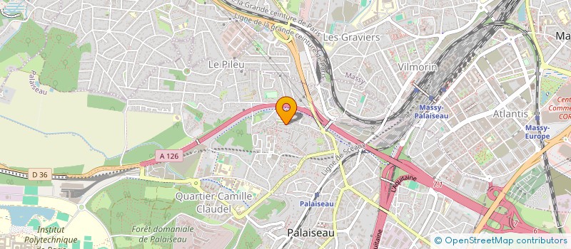 localisation de l'entreprise MADAME ELISSA LATTOUF à CLAMART