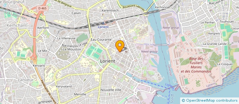 localisation de l'entreprise MADAME ELISSA LAUPER  LORIENT