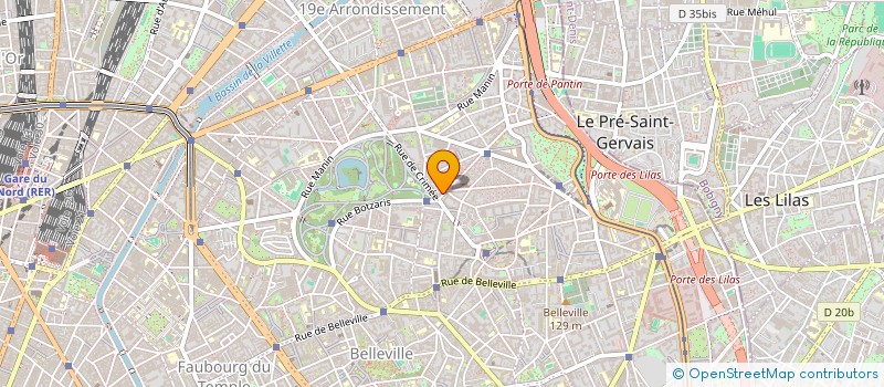 localisation de l'entreprise MADAME ELISSA SAHLI  PARIS