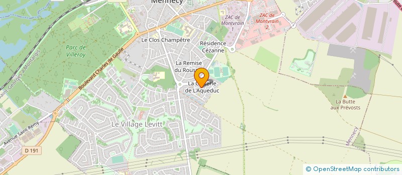 localisation de l'entreprise MADAME ELISSA SOHAINA à MENNECY