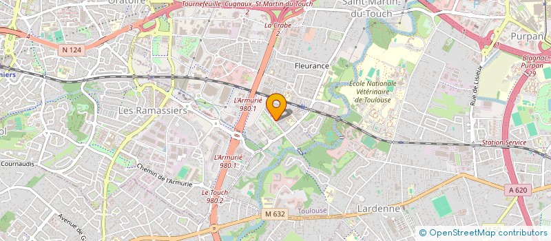 localisation de l'entreprise MADAME ELISSAR GHAZALA à TOULOUSE