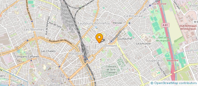 localisation de l'entreprise MADAME ELITA SOAMANJAKA MAHATODY  TOULOUSE