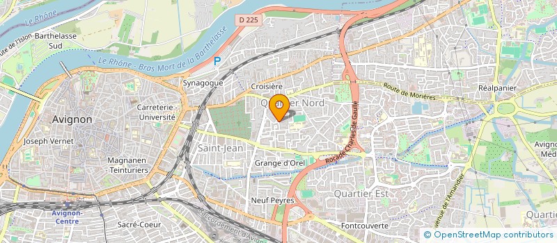 localisation de l'entreprise MADAME ELITSA KOSTADINOVA  AVIGNON