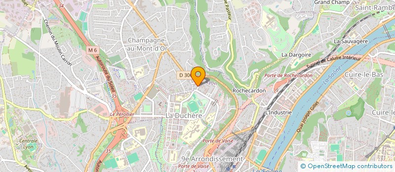 localisation de l'entreprise MADAME ELIXENE JARDIN  LYON