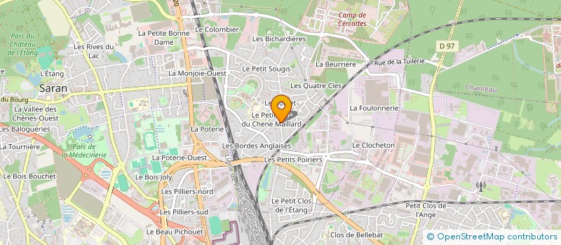 localisation de l'entreprise MADAME ELIZA BASTOS à SARAN