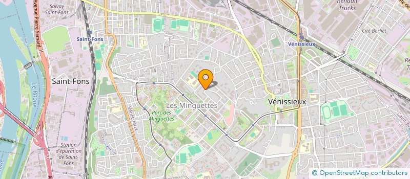 localisation de l'entreprise MADAME ELIZA-LIDIA COVACIU  VENISSIEUX