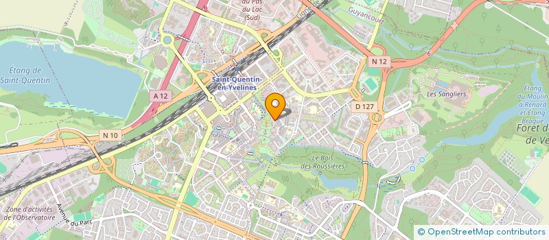 localisation de l'entreprise MADAME ELIZA POCSAI  GUYANCOURT