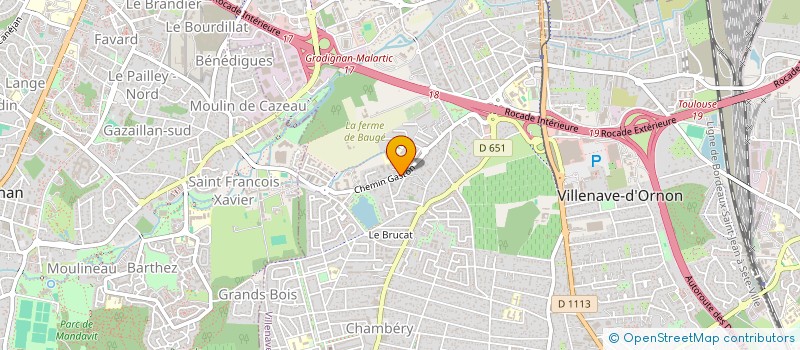 localisation de l'entreprise MADAME ELIZA PRISECARU à VILLENAVE-D'ORNON