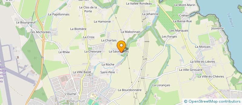 localisation de l'entreprise MADAME ELIZA SALABERT  PLEURTUIT