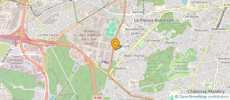 localisation de l'entreprise MADAME ELIZA-SILVIA BALAN à LE PLESSIS-ROBINSON