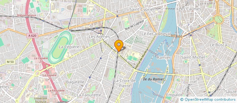 localisation de l'entreprise MADAME ELIZA STAVROPOULOS  TOULOUSE