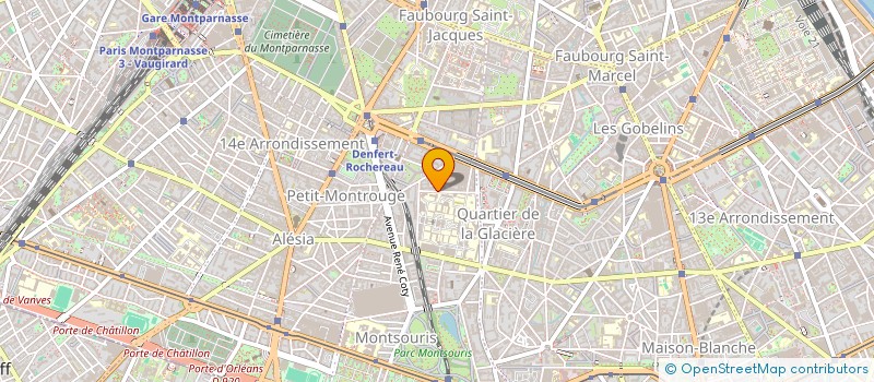 localisation de l'entreprise MADAME ELIZABET MARTINEZ FERMIN  PARIS