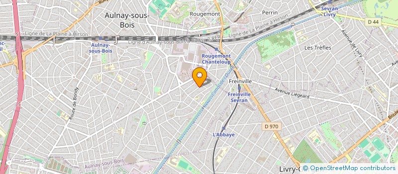 localisation de l'entreprise MADAME ELIZABETA GROZDANOV à AULNAY-SOUS-BOIS