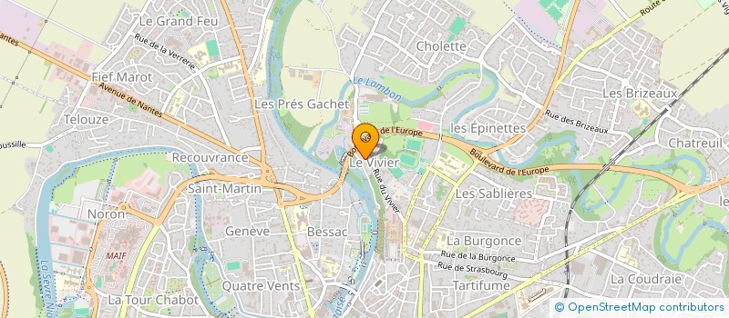 localisation de l'entreprise MADAME ELIZABETE MASSANO DE ALMEIDA  NIORT