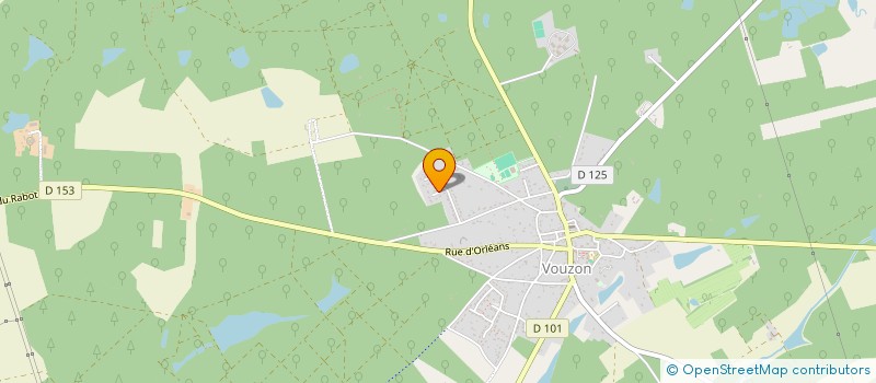 localisation de l'entreprise MADAME ELIZABETH BLERON  VOUZON