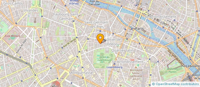 localisation de l'entreprise MADAME ELIZABETH BOUSTANY  PARIS