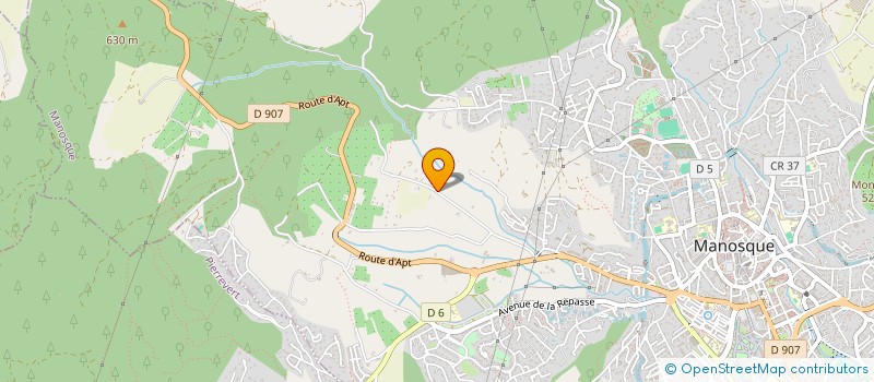 localisation de l'entreprise MADAME ELIZABETH CHEESEMAN à MANOSQUE