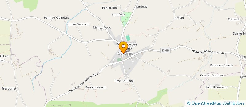 localisation de l'entreprise MADAME ELIZABETH DACK  COLLOREC