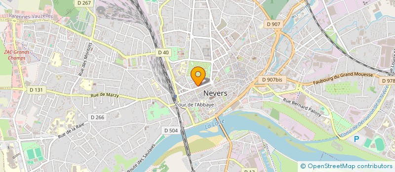 localisation de l'entreprise MADAME ELIZABETH DAUGY à NEVERS