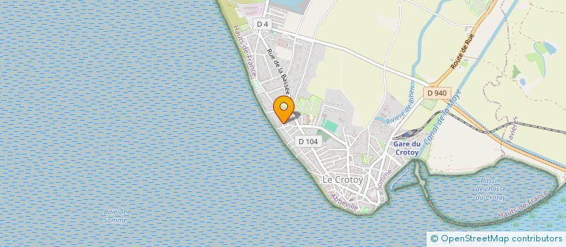 localisation de l'entreprise MADAME ELIZABETH DESSEAUX à LE CROTOY