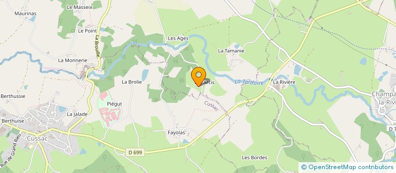 localisation de l'entreprise MADAME ELIZABETH FERRIE à ORADOUR-SUR-VAYRES