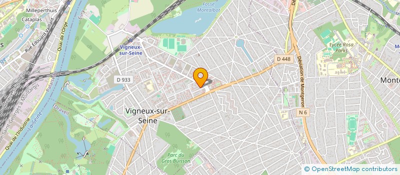 localisation de l'entreprise MADAME ELIZABETH FICADIERE à CHAMPIGNY-SUR-MARNE