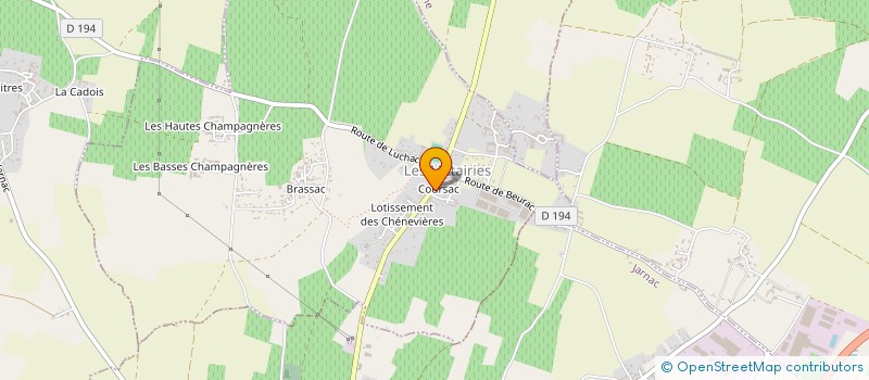 localisation de l'entreprise MADAME ELIZABETH GENDALL à MERIGNAC