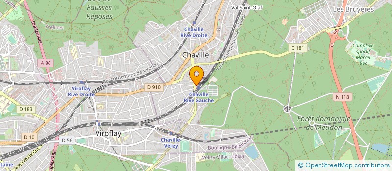 localisation de l'entreprise MADAME ELIZABETH GRANT à CHAVILLE