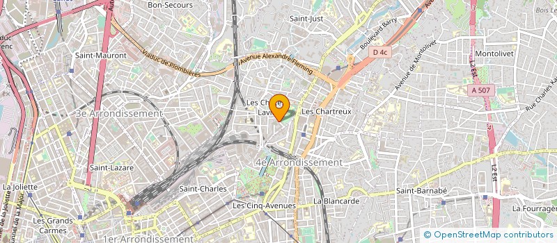 localisation de l'entreprise MADAME ELIZABETH GRIL à MARSEILLE