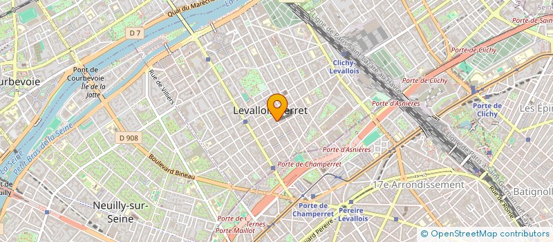 localisation de l'entreprise MADAME ELIZABETH GUISNEL à LEVALLOIS-PERRET