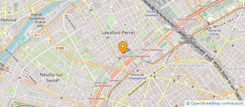 localisation de l'entreprise MADAME ELIZABETH HARVEY à LEVALLOIS-PERRET