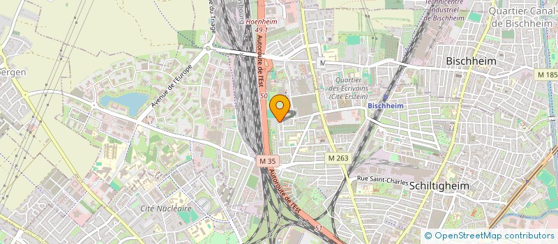 localisation de l'entreprise MADAME ELIZABETH IBRAHIM  HAGUENAU