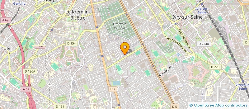 localisation de l'entreprise MADAME ELIZABETH KALUARATCHIGE  IVRY-SUR-SEINE