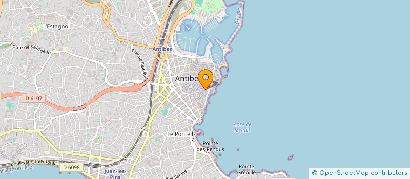 localisation de l'entreprise MADAME ELIZABETH KEARNS  ANTIBES