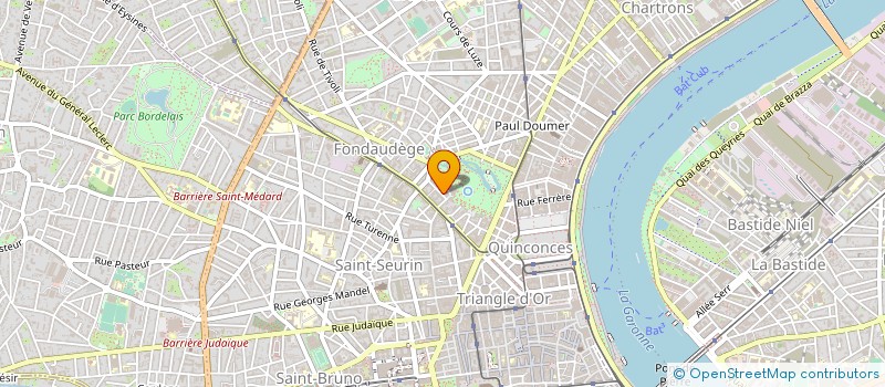 localisation de l'entreprise MADAME ELIZABETH KIRBY  BORDEAUX